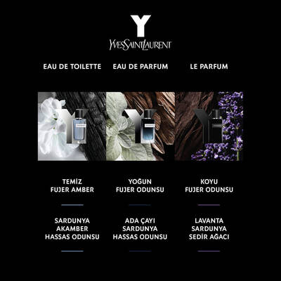 YSL Y Men Le Parfum Erkek Parfüm 100 Ml - 7